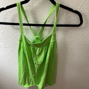 Bright green large women’s top